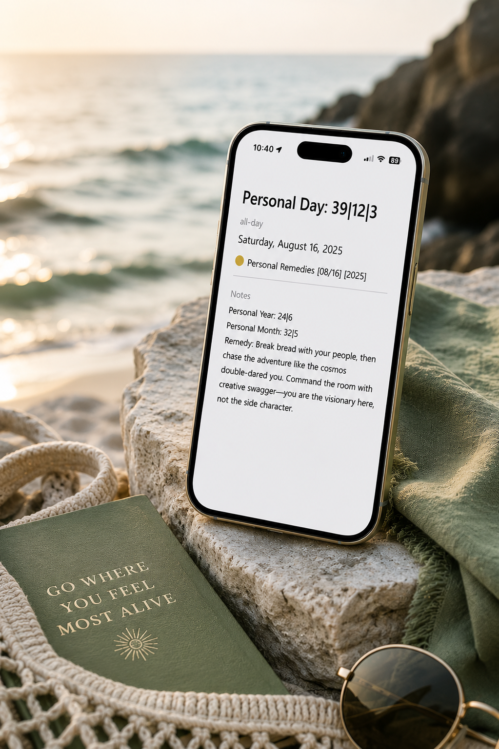 Personal Year Remedies Calendar